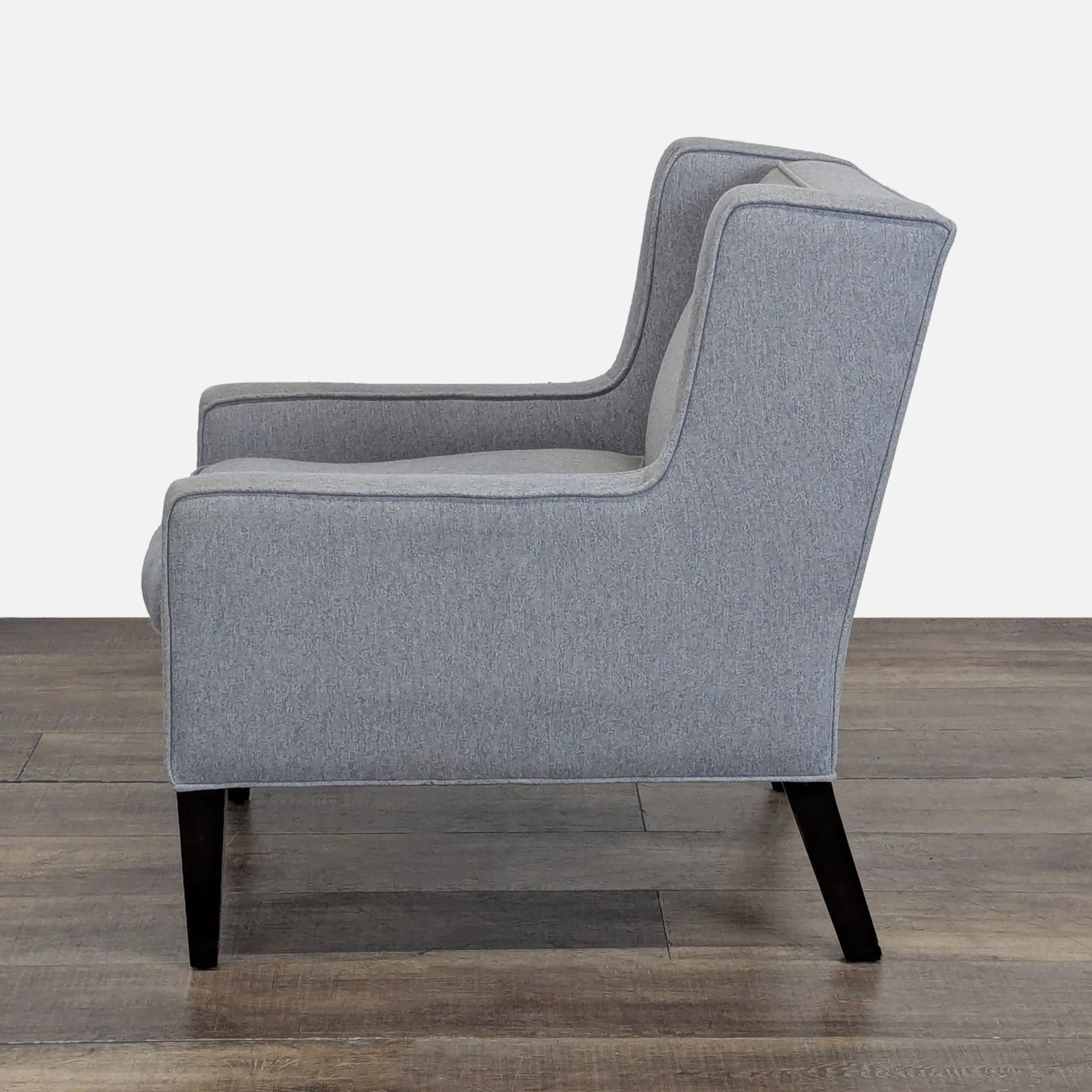 Cypress Furniture Modern Grey Lounge Chair - image-2