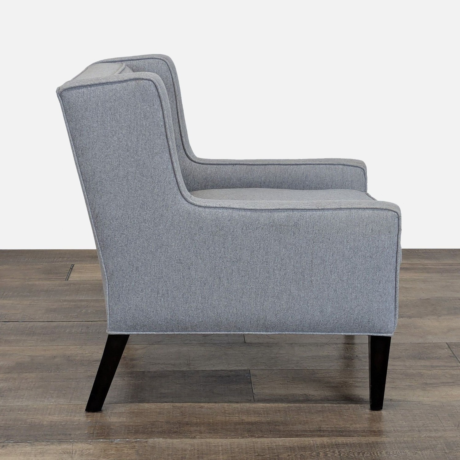 Cypress Furniture Modern Grey Lounge Chair - image-1