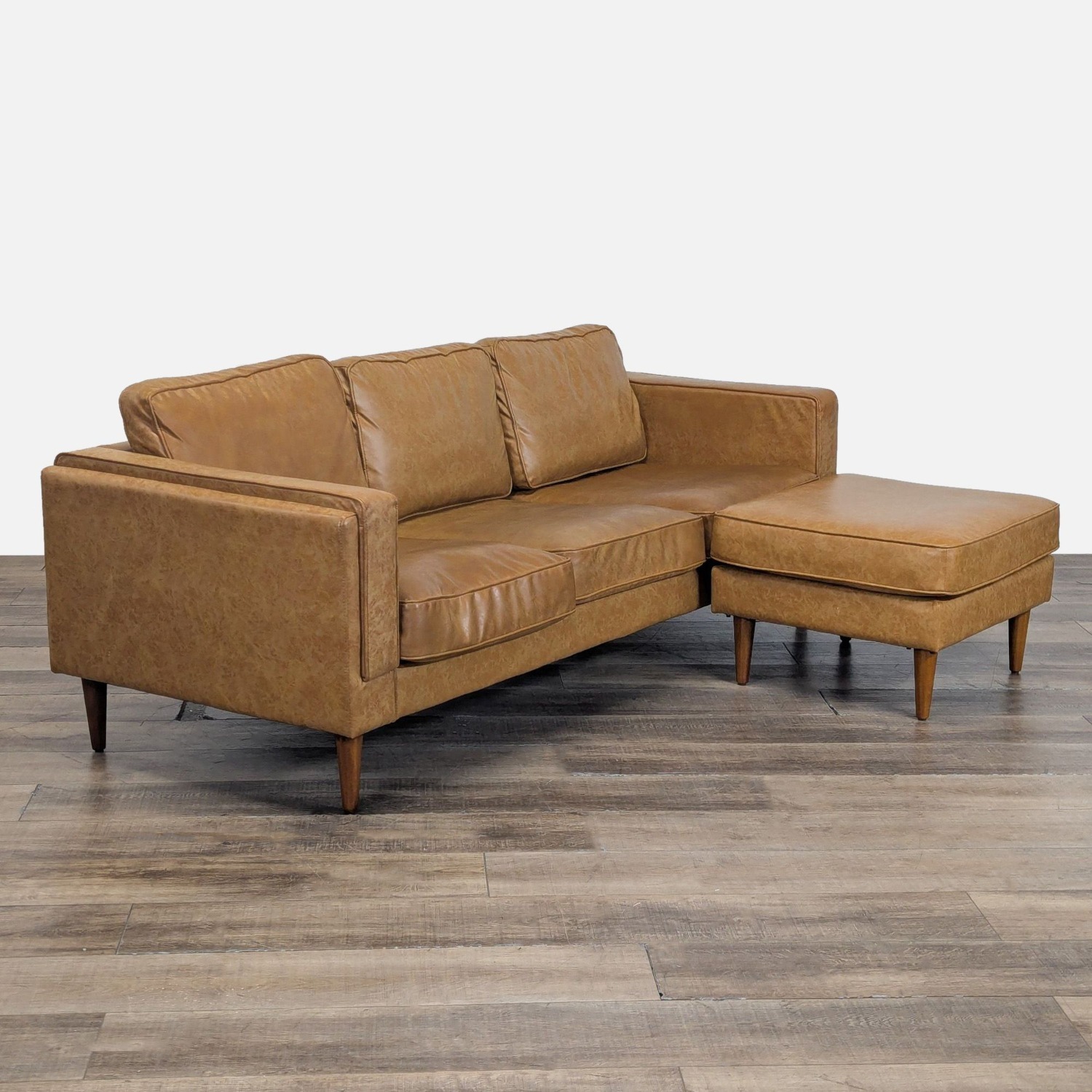 Albany Park Vegan Leather Albany 3-Seat Modern  - image-1