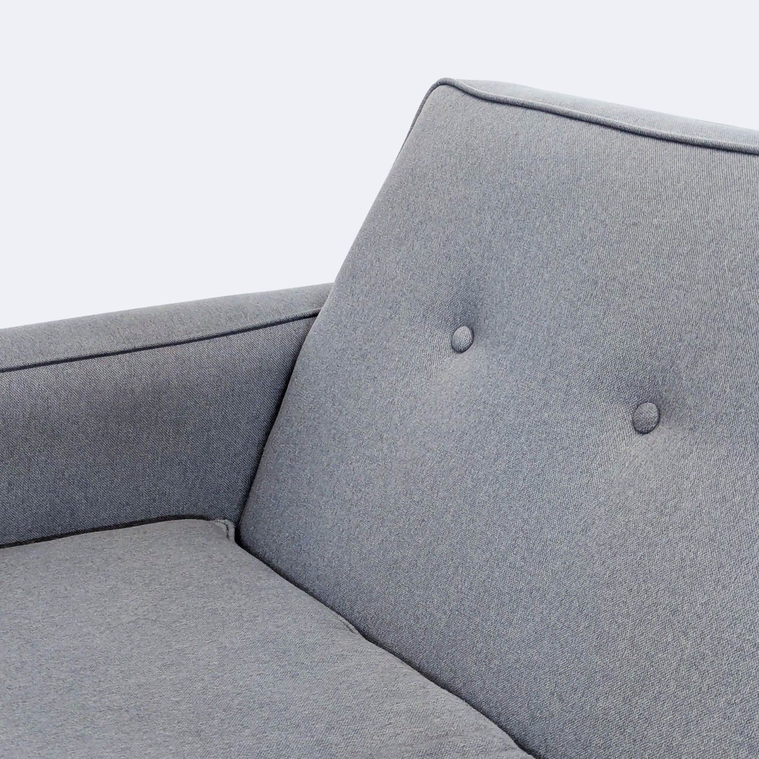 Modern Gray L-Shaped Sectional Sofa with Chaise	 - image-5