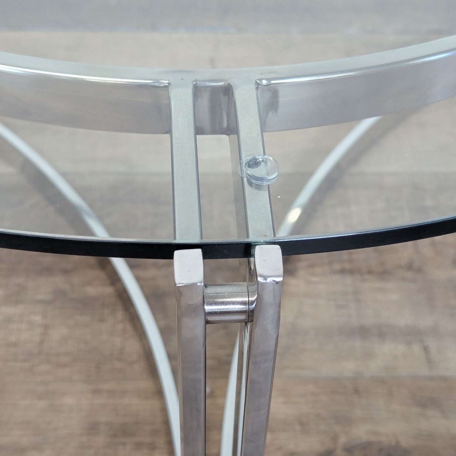 Glass Top Mid-Century Modern Style Coffee Table	 - image-4