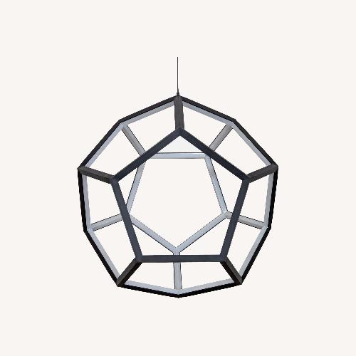 Used ET2 Penta 22" Wide Black LED Pendant Light for sale on AptDeco