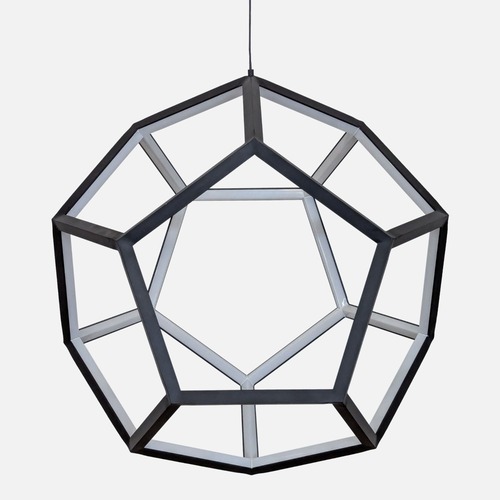 Used ET2 Penta 22" Wide Black LED Pendant Light for sale on AptDeco