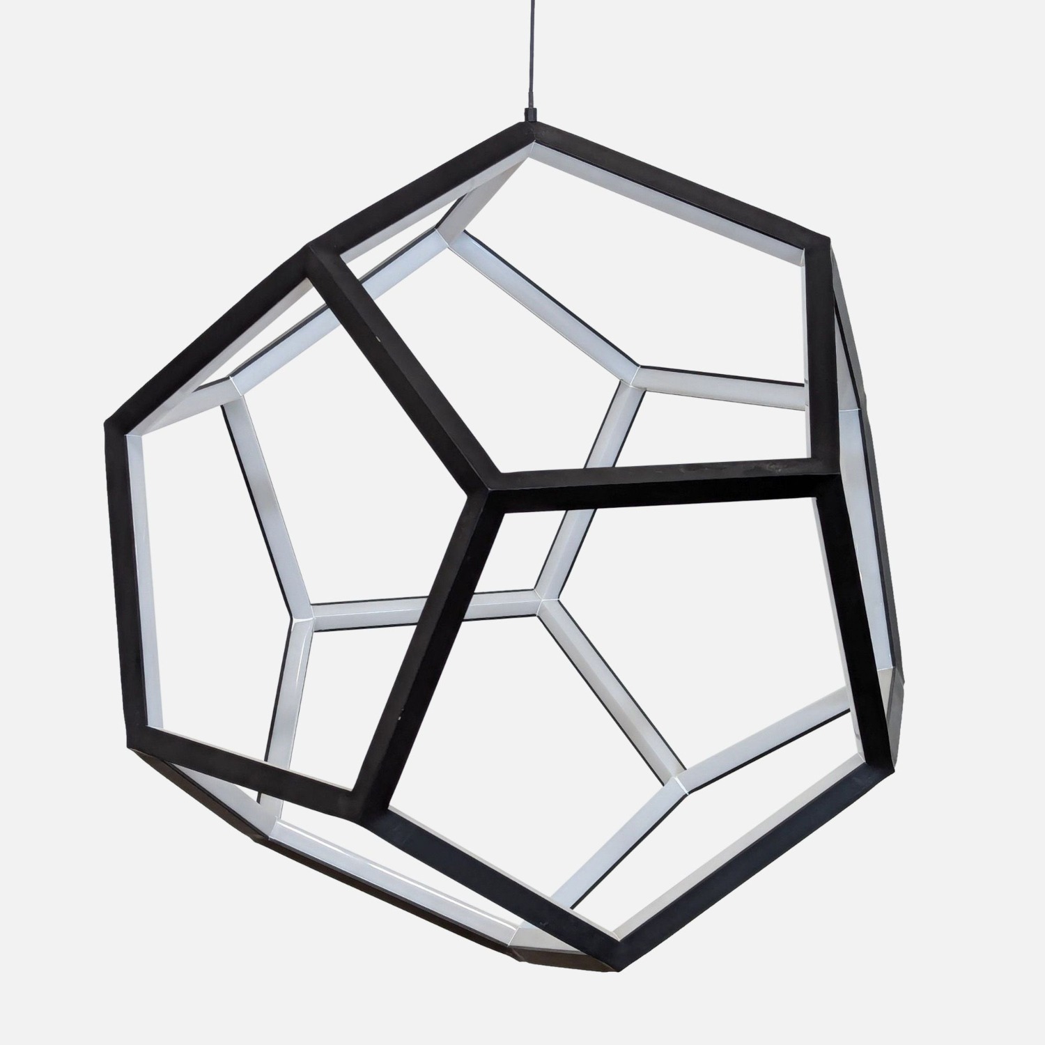 ET2 Penta 22" Wide Black LED Pendant Light - image-3