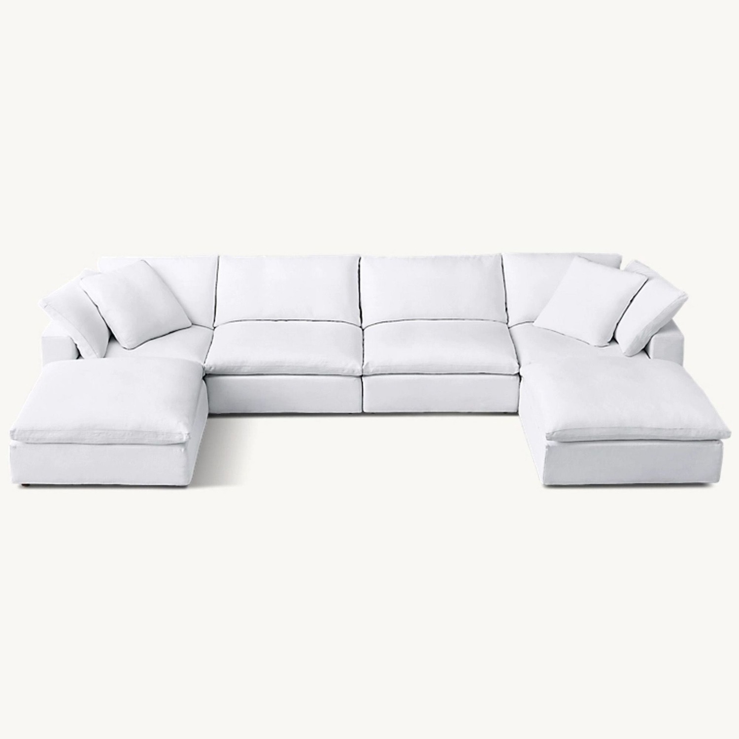 Restoration Hardware Cloud Modular U-Chaise  - image-6