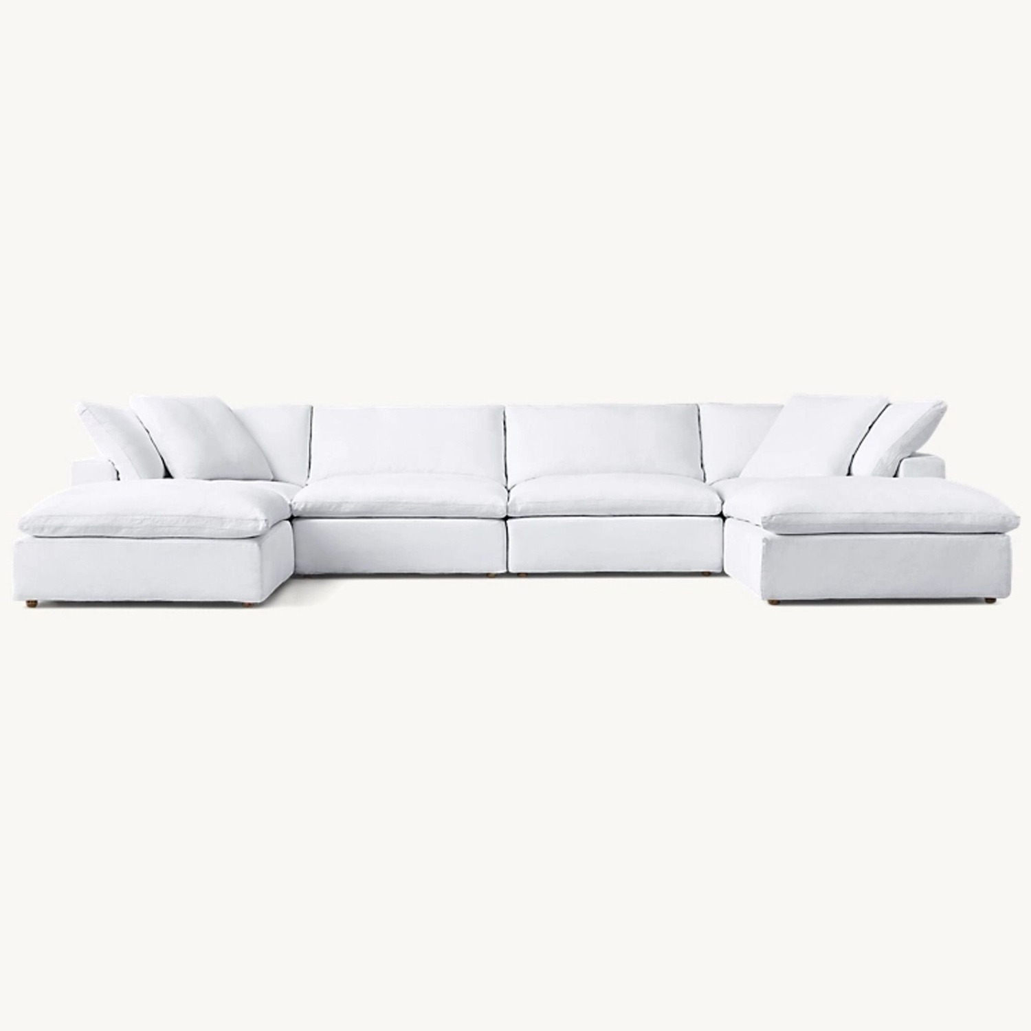 Restoration Hardware Cloud Modular U-Chaise  - image-5