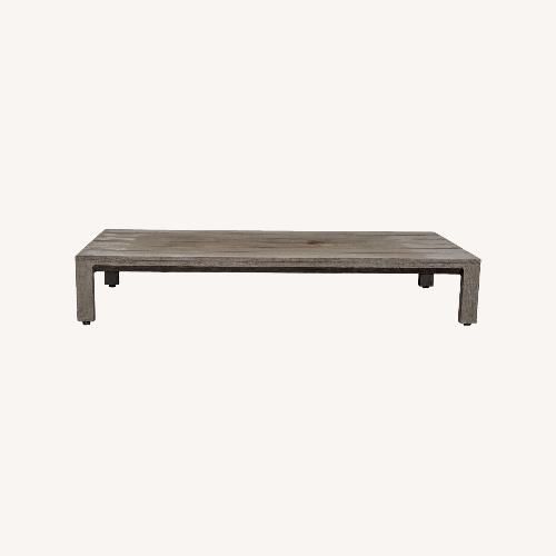 Used Restoration Hardware Aegean Weathered Teak Table for sale on AptDeco