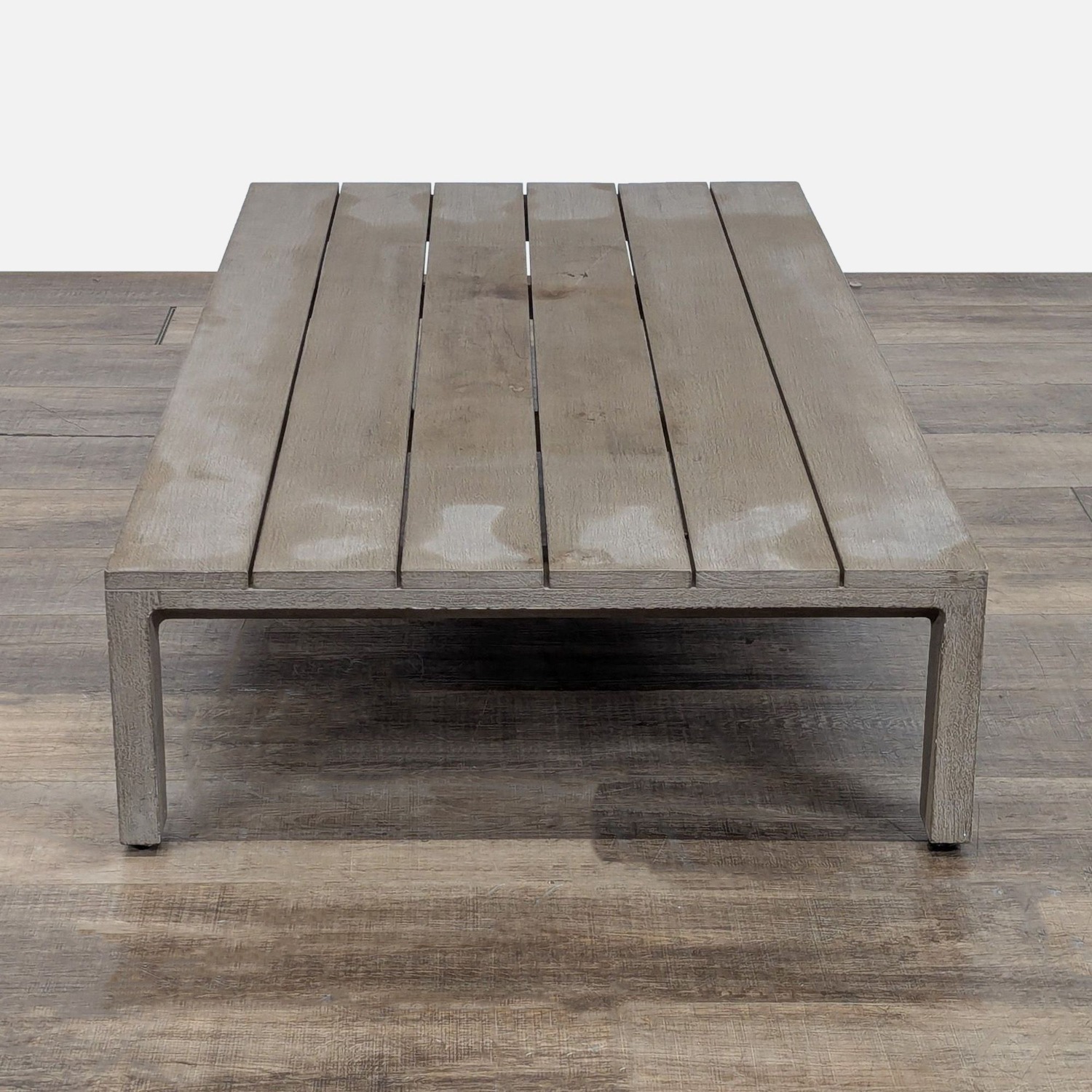 Restoration Hardware Aegean Weathered Teak Table - image-2