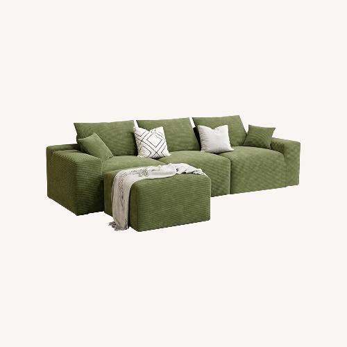Used LIKIMIO L-Shaped with Movable Ottoman  for sale on AptDeco