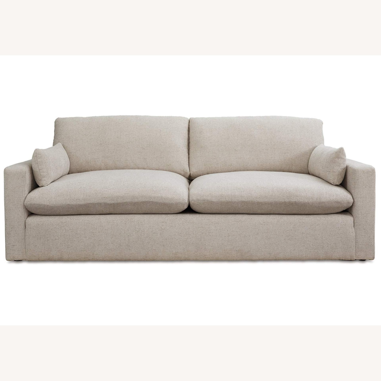 Ashley Furniture Natural Fabric 2 Seater Sofa - image-8