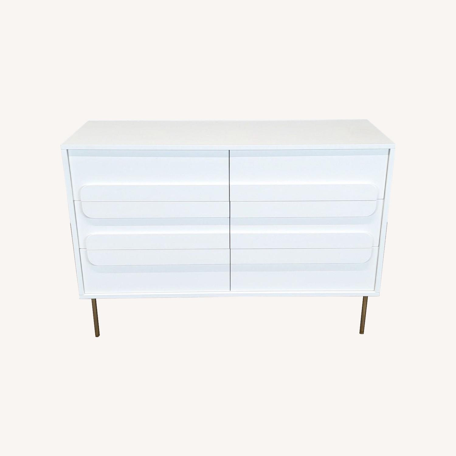 West Elm Gemini Modern 6 Drawer - image-0