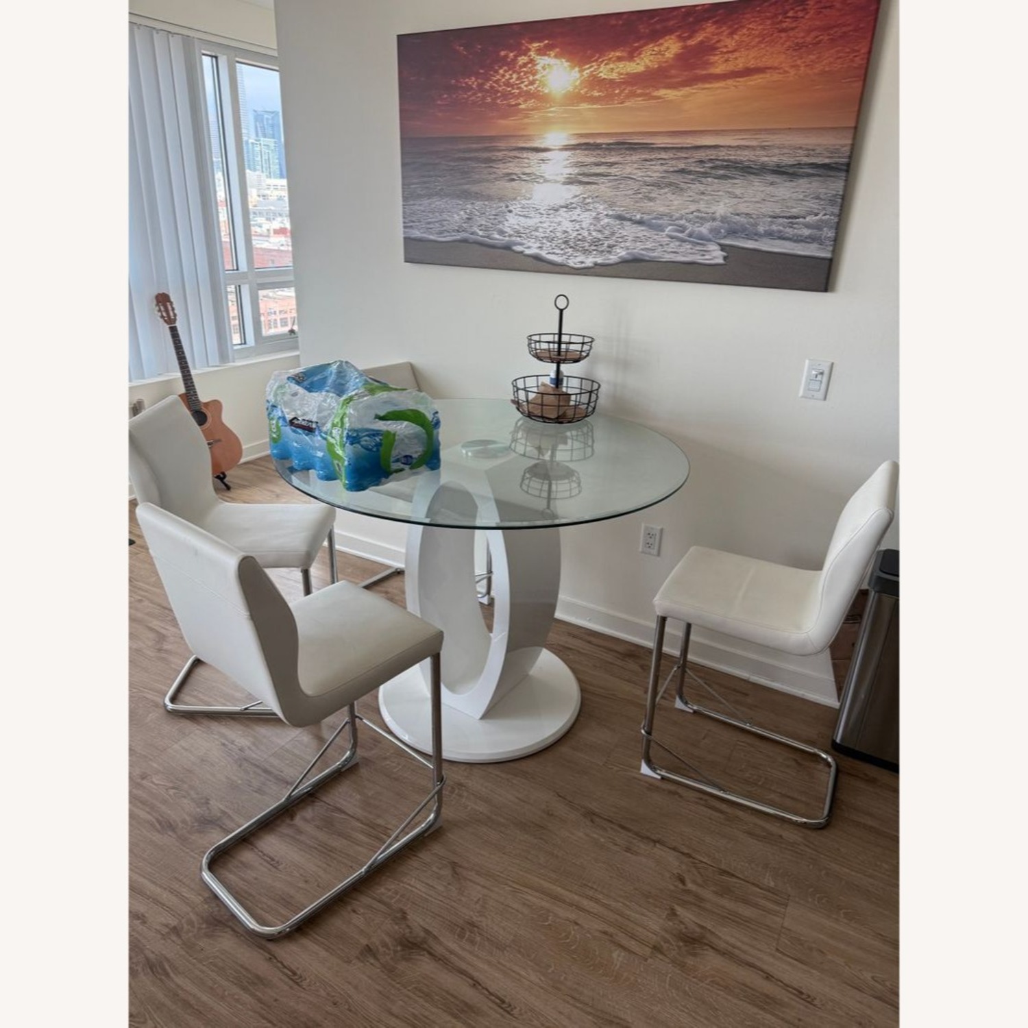 Furniture of America Lodia Modern 5 Piece Dining Set - image-1