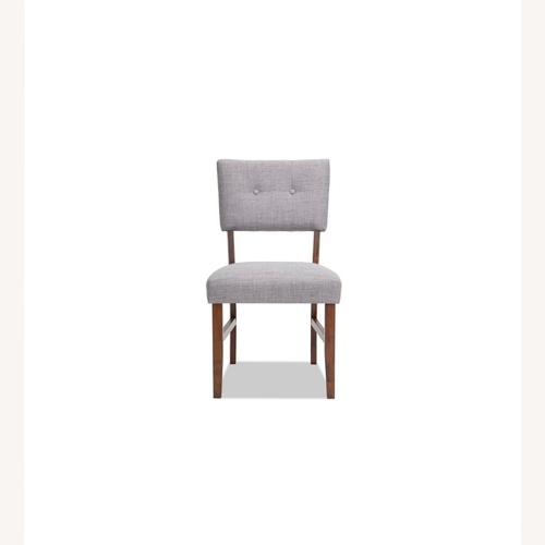 Used IKEA Light Gray Fabric Dining Chair for sale on AptDeco