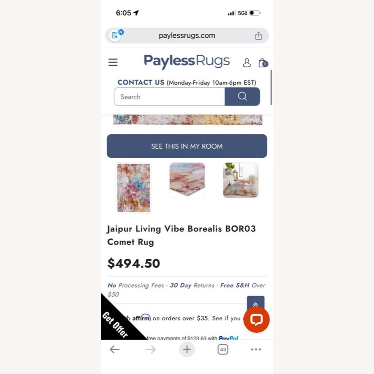 JAIPUR Living Area Rug 9' x 12' - image-1