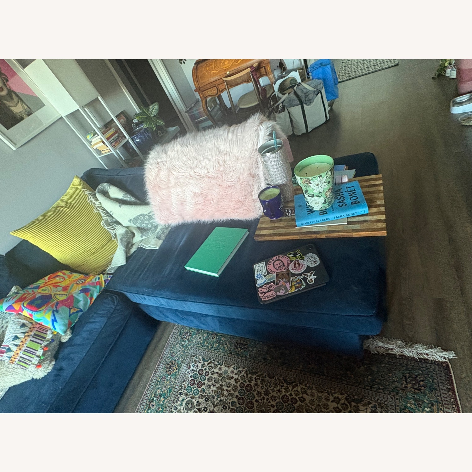 West Elm Harris 2-Piece Sleeper Sectional with Bumper Chaise  - image-3