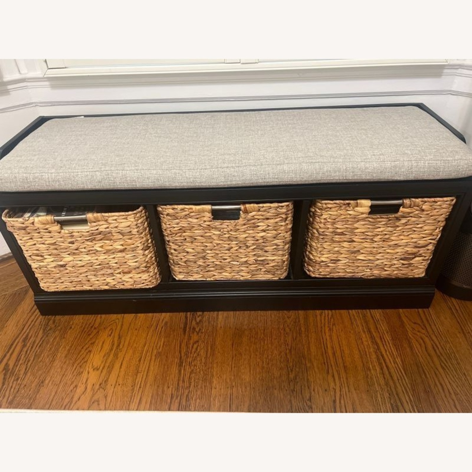 Pottery Barn Aubrey Entryway Bench with Cushion - image-3