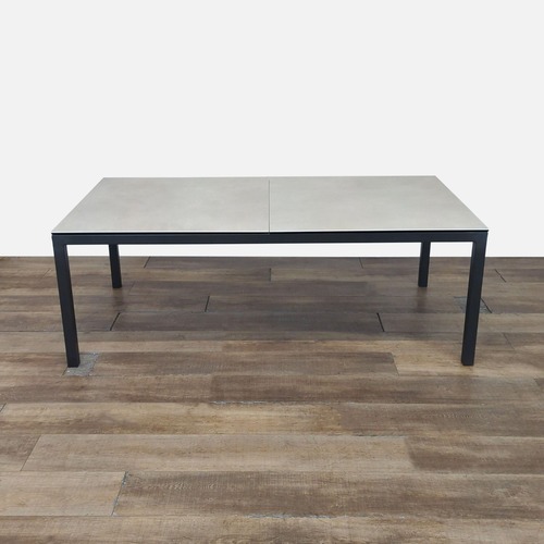 Used Room & Board Parsons Dining Table with Ceramic Top for sale on AptDeco