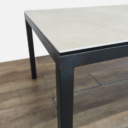 Used Room & Board Parsons Dining Table with Ceramic Top for sale on AptDeco