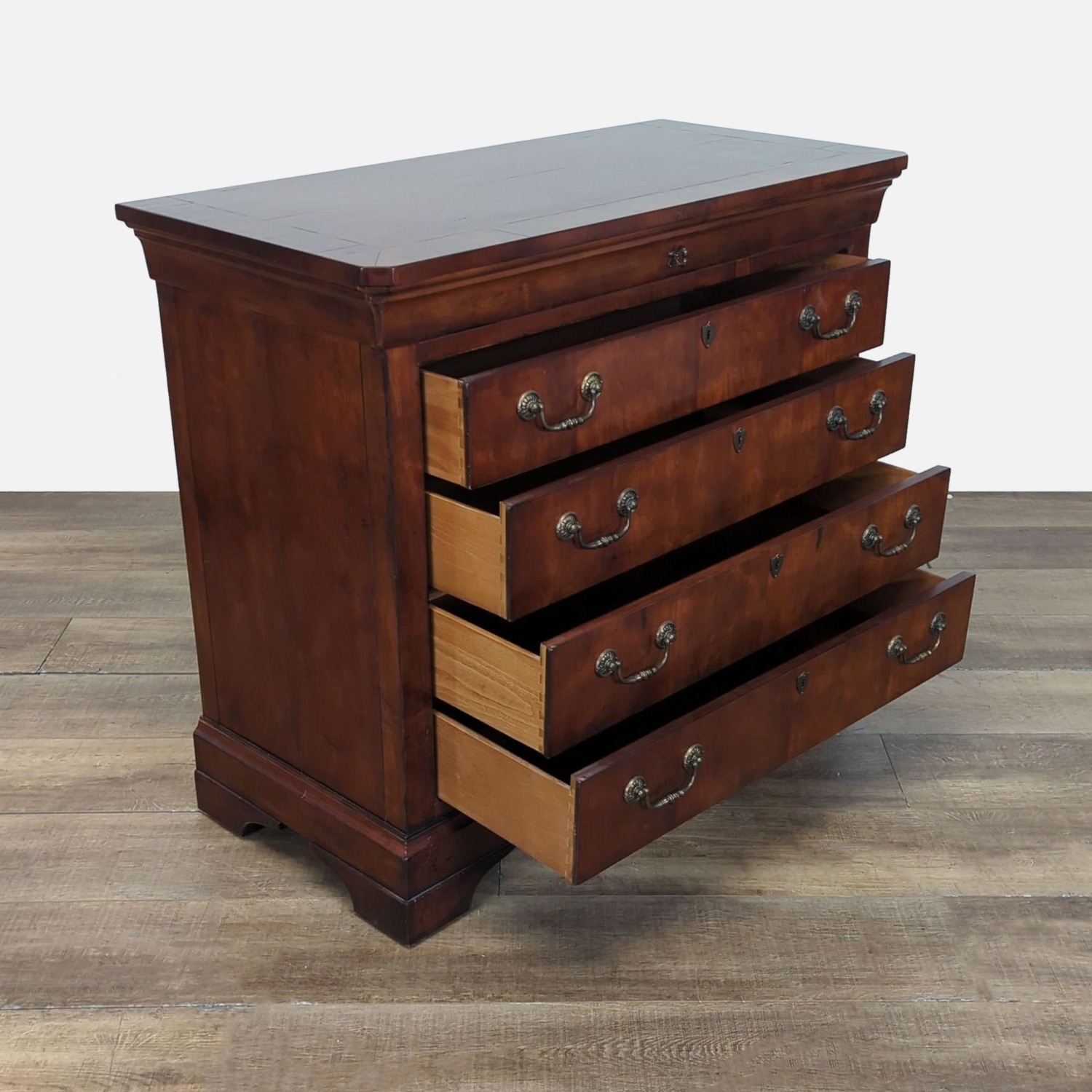 Henredon Charles X Chippendale Style 5-Drawer  - image-1