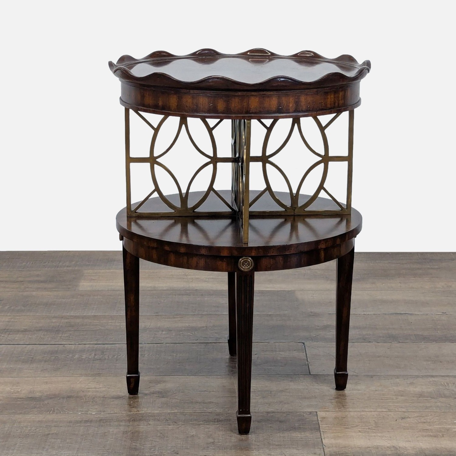 Maitland-Smith Two Tier Side Table - image-3
