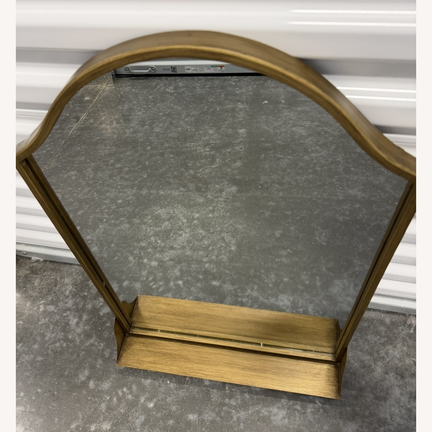 Dukene Gold Metal Wall Mirror - image-4
