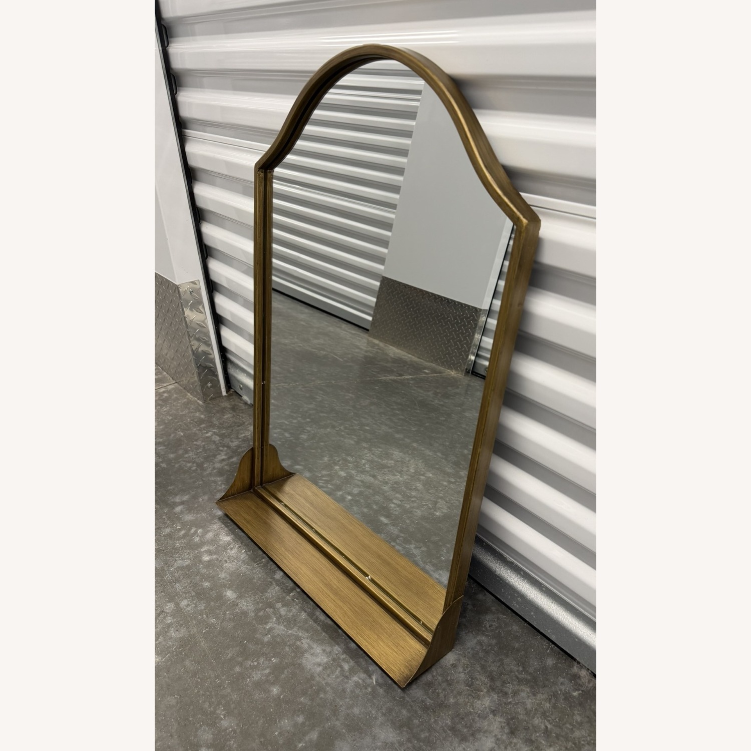 Dukene Gold Metal Wall Mirror - image-3
