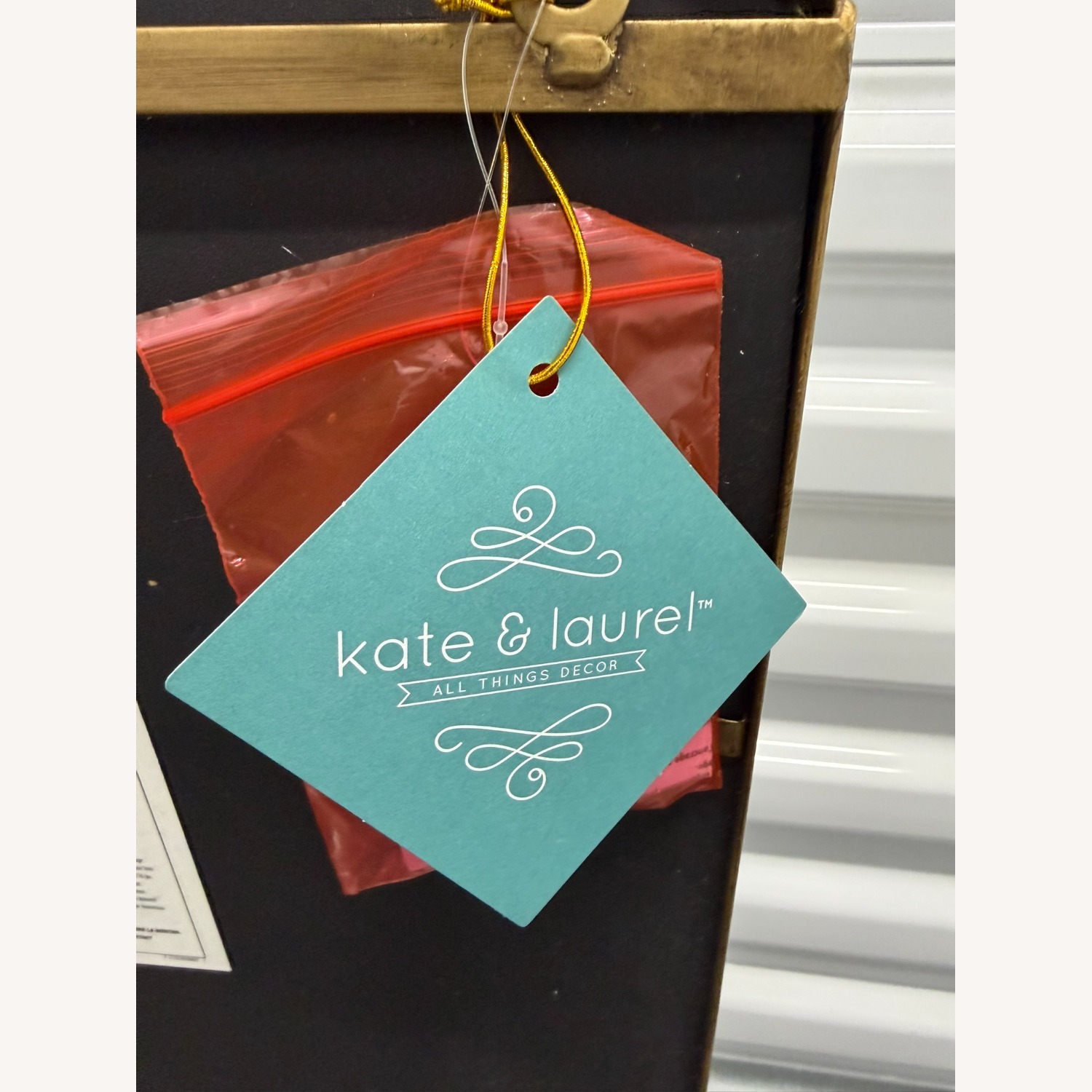 Dukene Gold Metal Wall Mirror - image-6