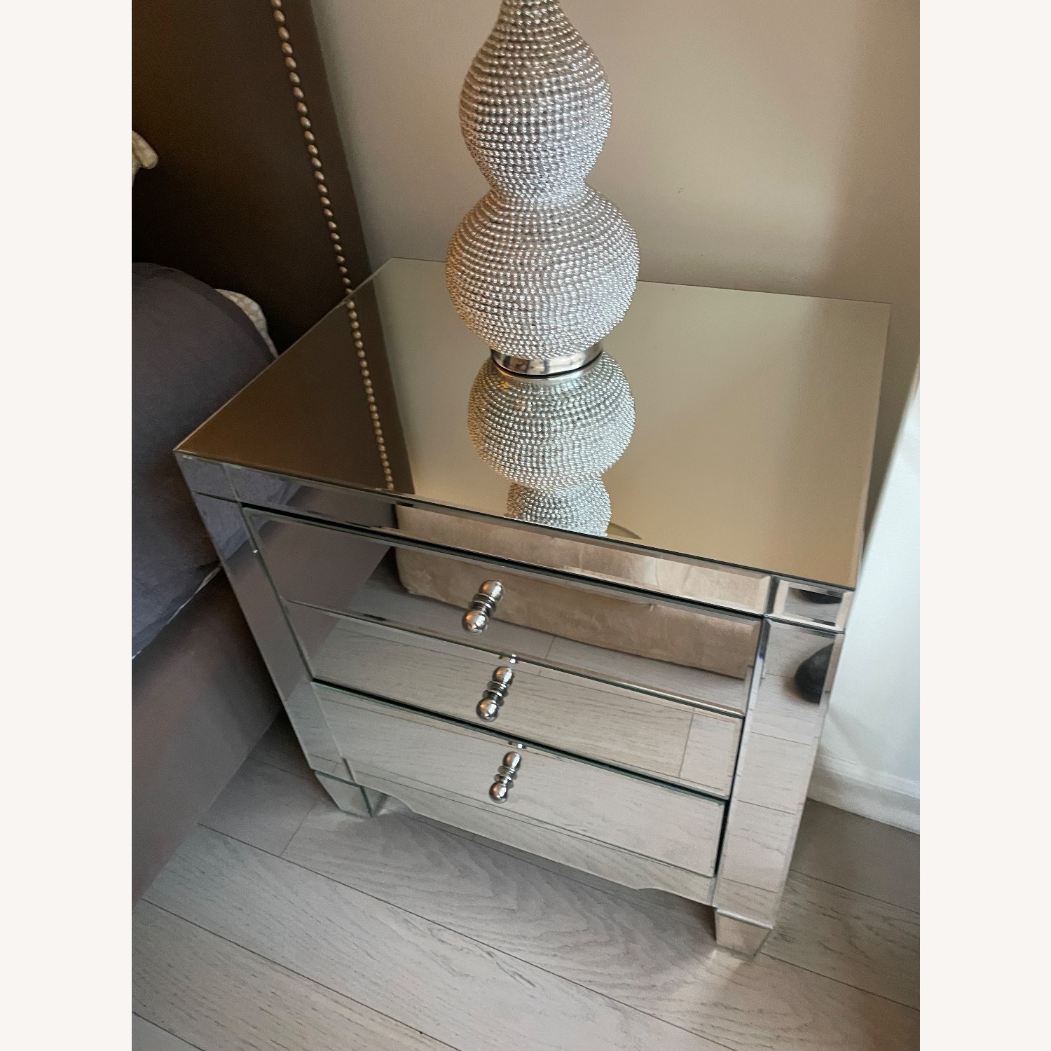 Bungalow 5 Catherine Silver Nightstands - image-2