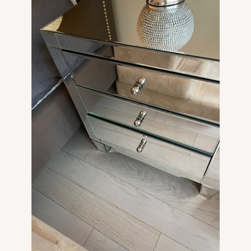 Used Bungalow 5 Catherine Silver Nightstands for sale on AptDeco