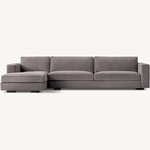 Used Restoration Hardware Gray Maddox Couch for sale on AptDeco