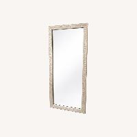 West Elm Natural Floor Mirror