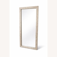 West Elm Natural Floor Mirror