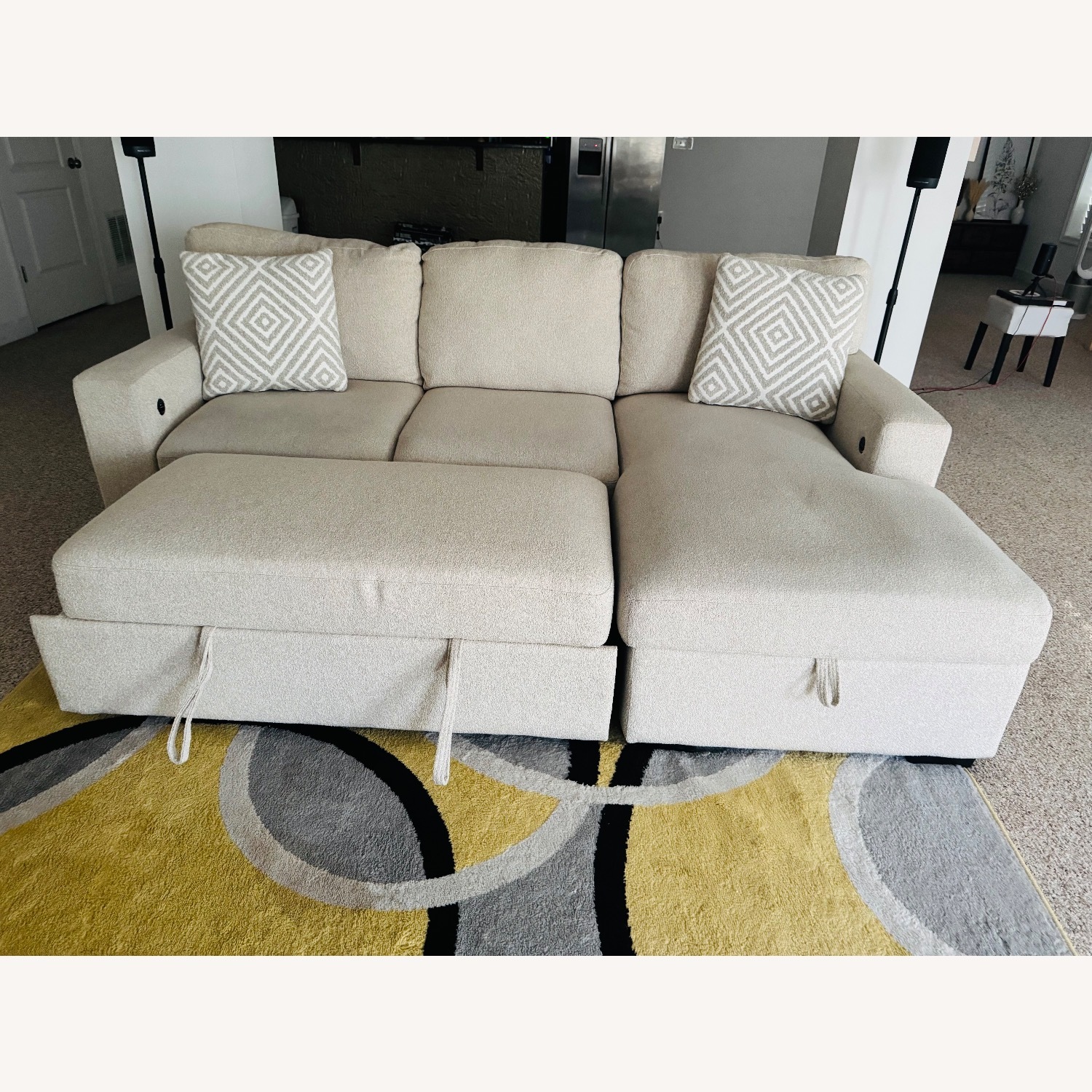 Playday Beige Sofa Sectional - image-2