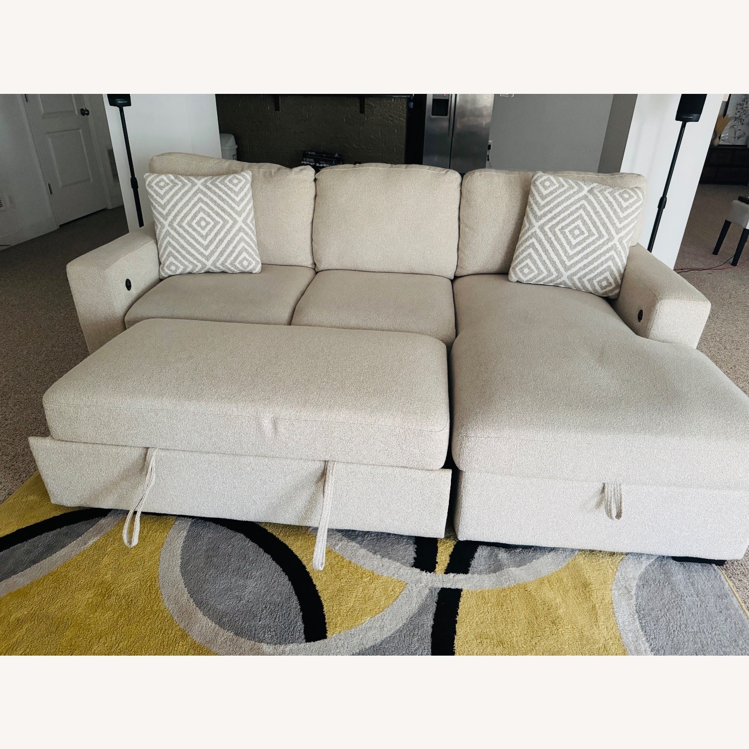 Playday Beige Sofa Sectional - image-3