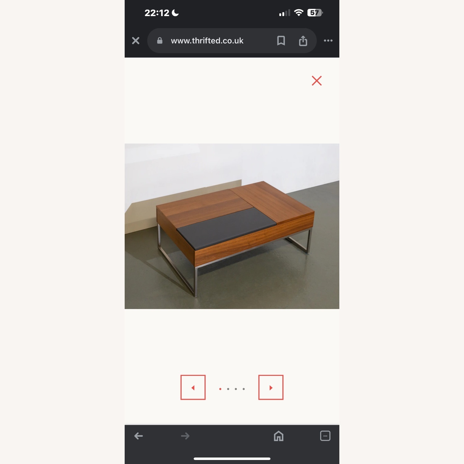 BoConcept Light Brown Wood Coffee Table - image-6