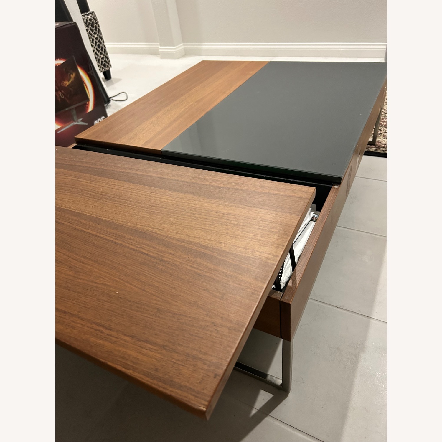 BoConcept Light Brown Wood Coffee Table - image-2