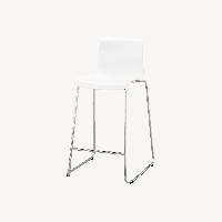 IKEA GLENN White Barstools 
