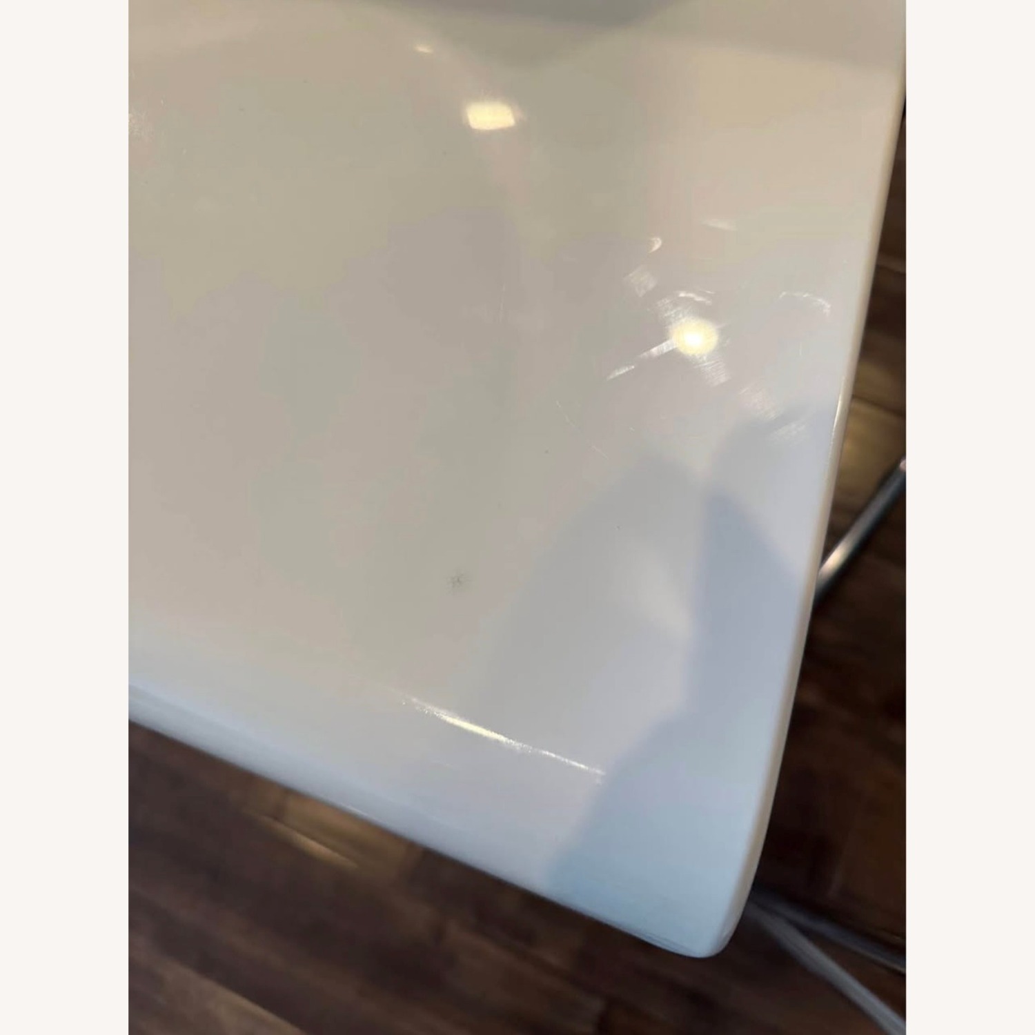 IKEA GLENN White Barstools - image-3