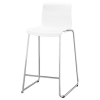 IKEA GLENN White Barstools 
