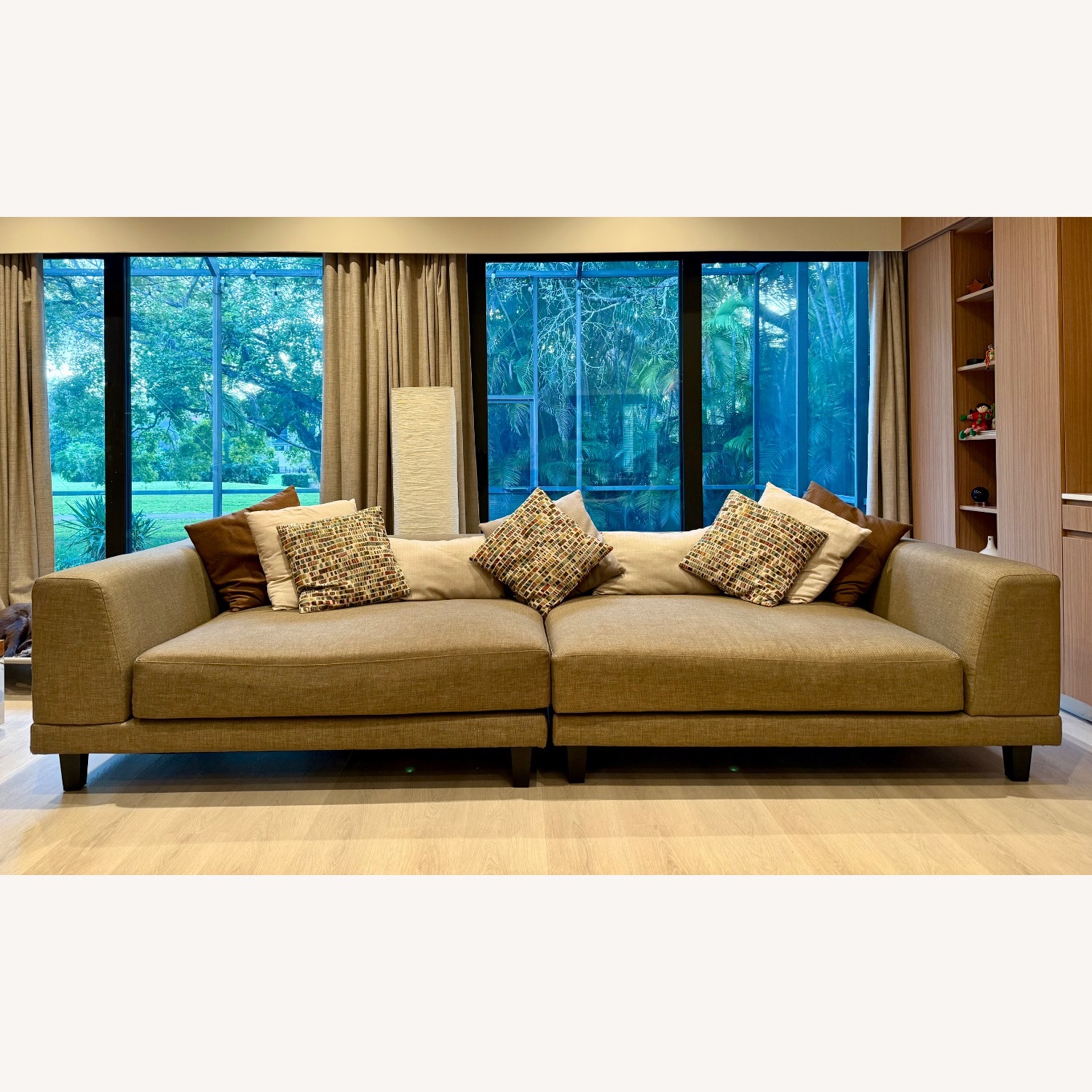 CB2 Uno 2-piece Sectional Sofa - image-1