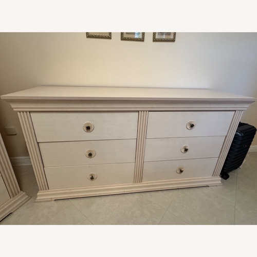 Used Antique Natural Wood Dresser for sale on AptDeco