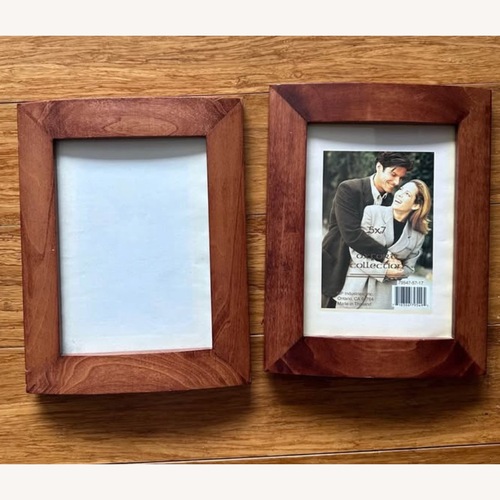 Used Dark Brown Wood Picture Frames for sale on AptDeco