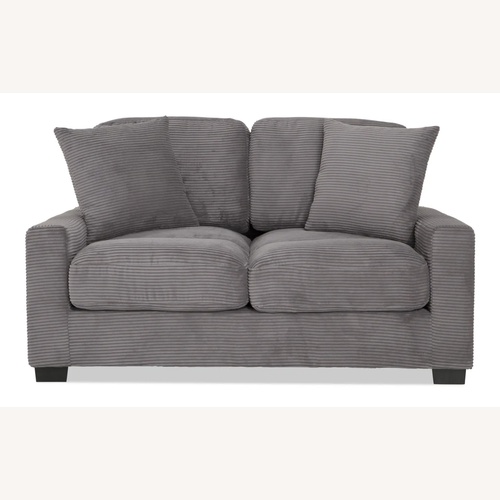 Used Aspen Home Light Gray Loveseat for sale on AptDeco