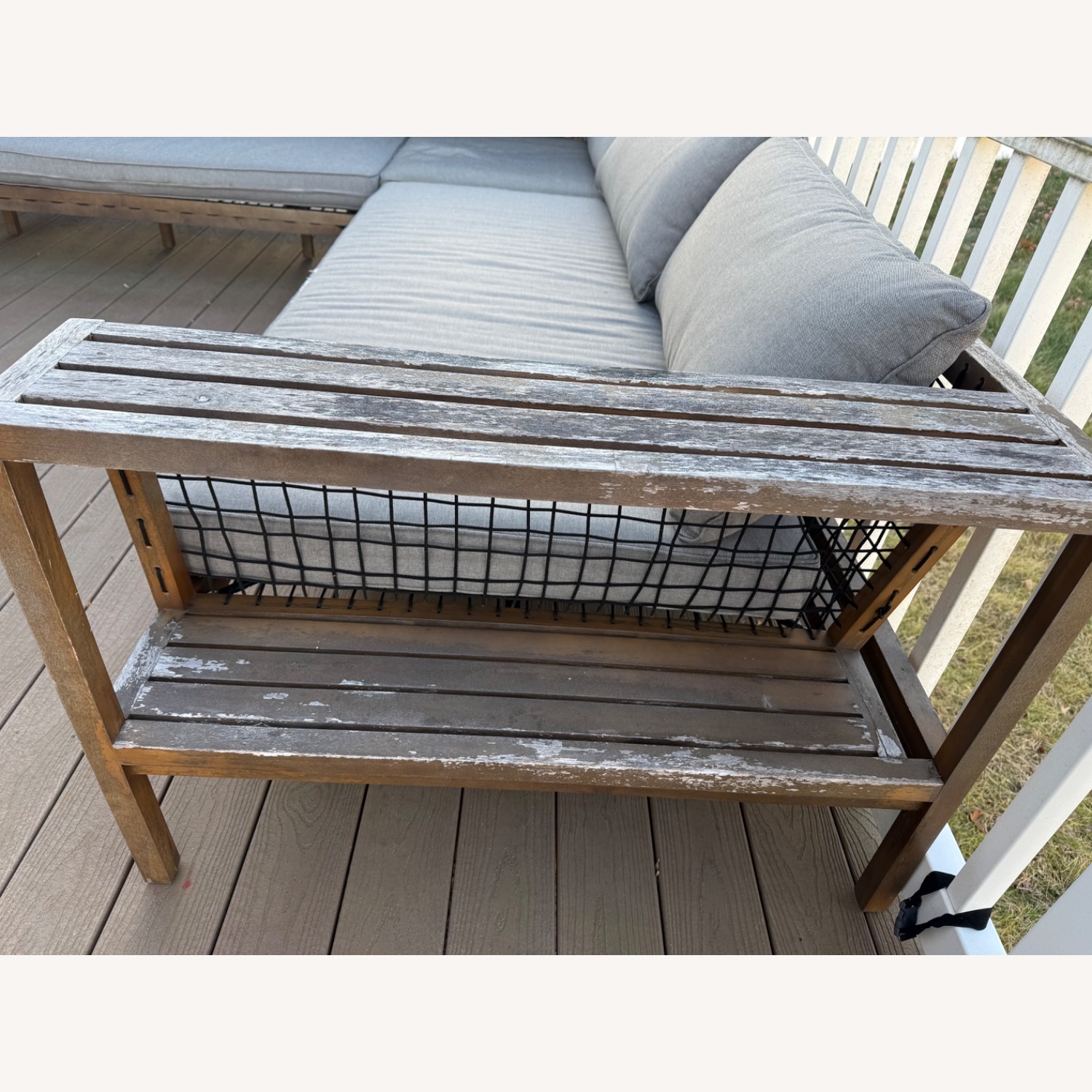 Article Callais Natural Wood Patio Furniture - image-3