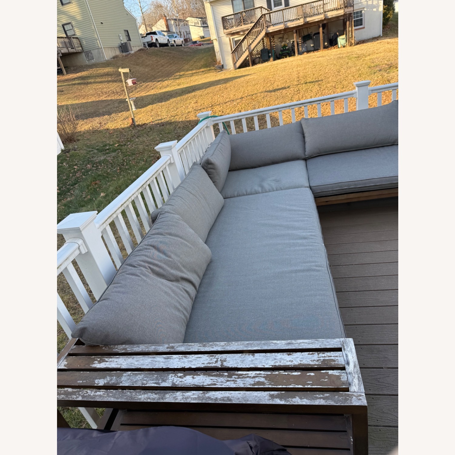 Article Callais Natural Wood Patio Furniture - image-5