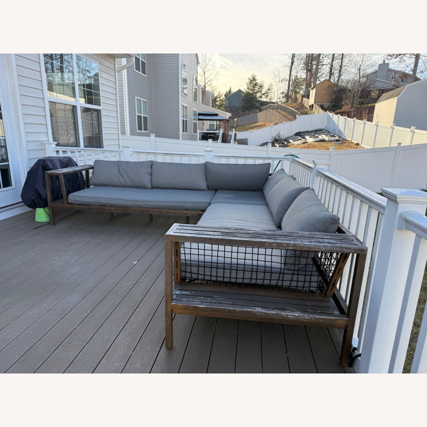 Article Callais Natural Wood Patio Furniture - image-2