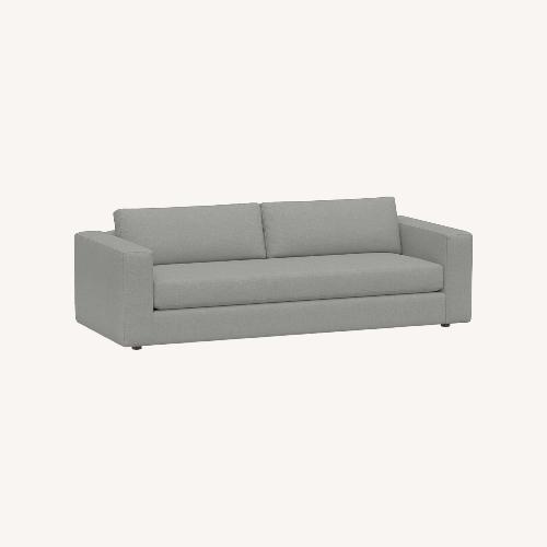 Used Pottery Barn Light Gray Fabric 3+ Seater Sofa for sale on AptDeco