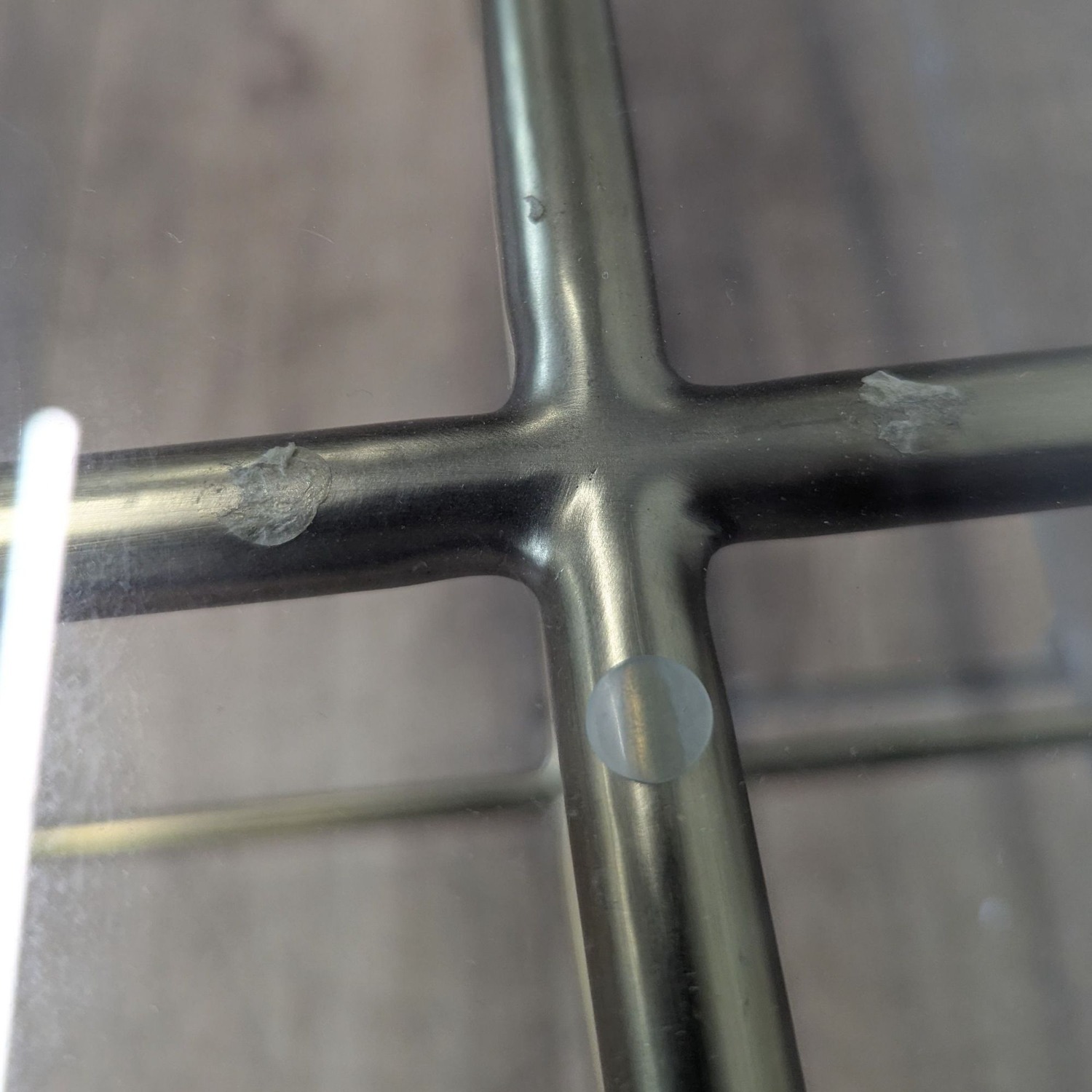 Glass Top Coffee Table on Metal Frame	 - image-5