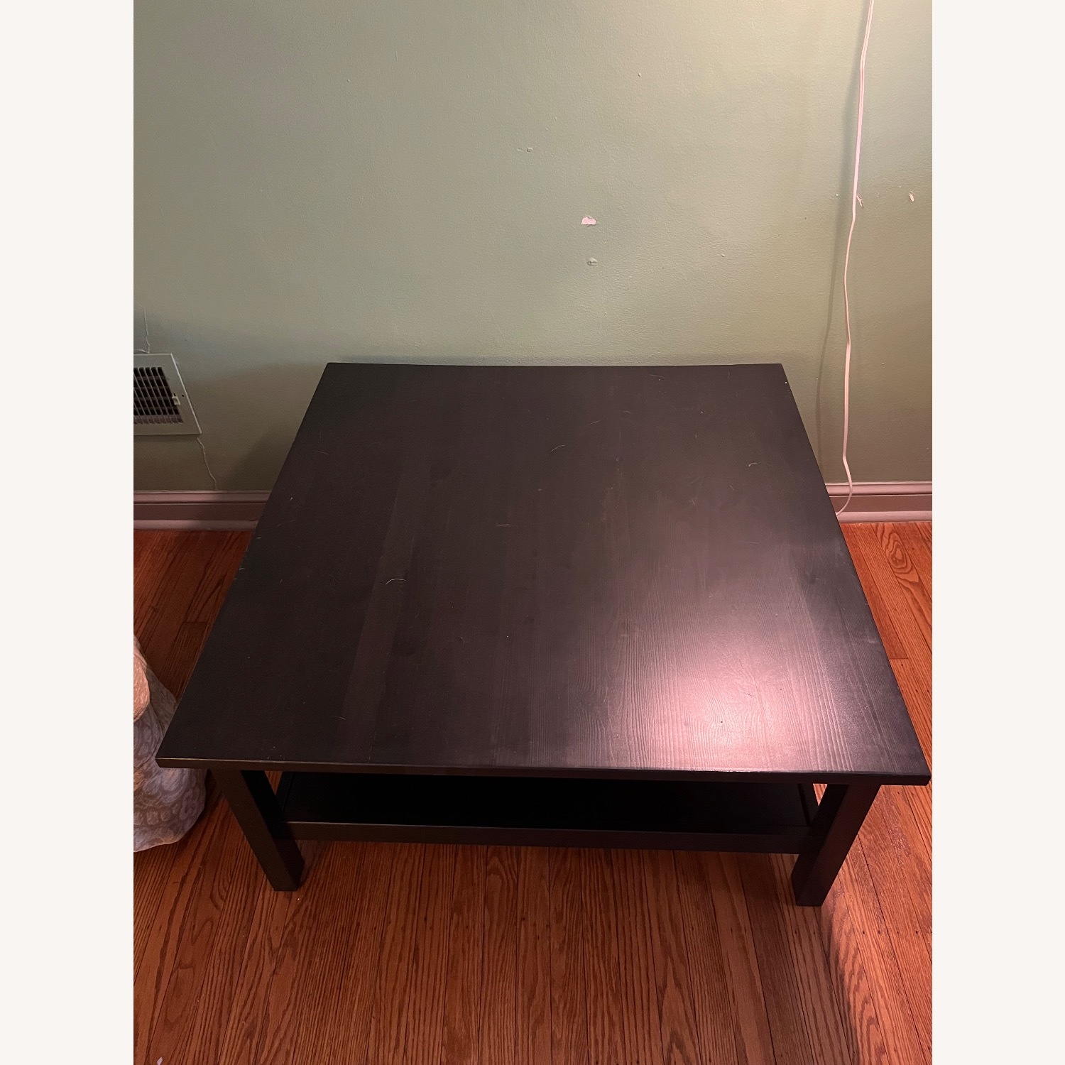 IKEA Hemnes Black Wood Coffee Table - image-2
