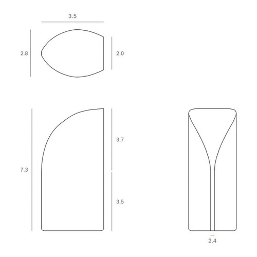 Used 2Modern Ethnicraft Pi Bookends in Sycamore for sale on AptDeco